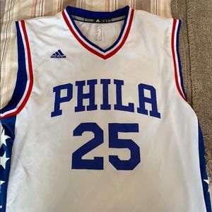 Philadelphia 76ers Adidas Ben Simmons jersey